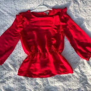 Lucky Brand Coral Blouse